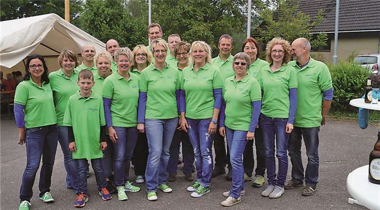 In Feierlaune waren das künftigen Dreigestirn und seine Adjutanten. privat