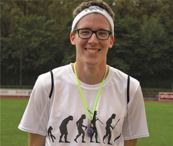 In Form eines Sportfestes wurde dem Sportler gedankt. privat