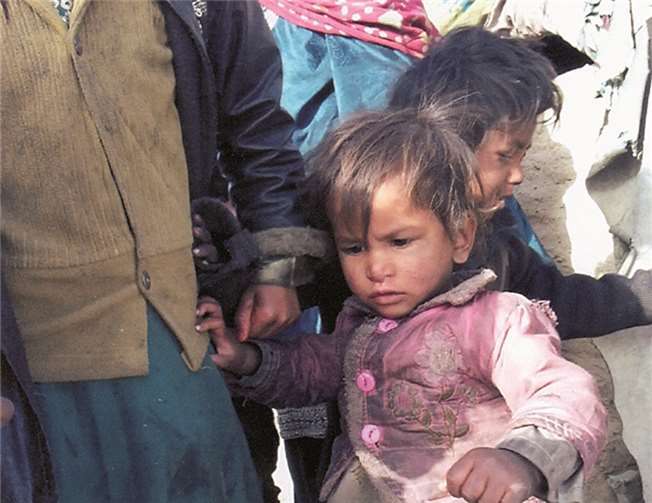 In Ghasni leiden die Menschen zurzeit unter den niedrigen Temperaturen. privat