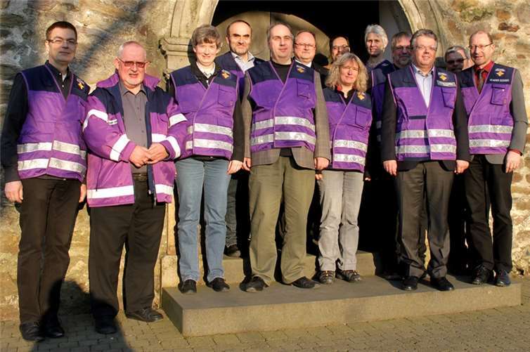 In Großmaischeid fand der erste ökumenische Blaulichtgottesdienst statt.Privat