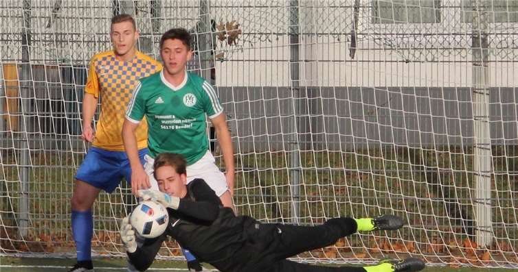 In Halbzeit eins musste Patrick Bolz in Engers kaum eingreifen. Nach der Pause allerdings wurden die Gastgeber stärker und kamen noch zu drei Treffern.TH