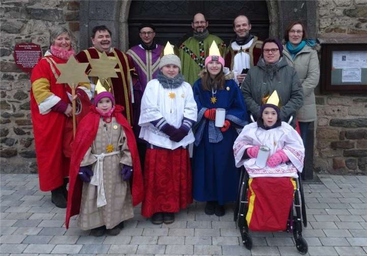 In Hammerstein waren vier Kinder (darunter eine Rollstuhlfahrerin) und fünf Erwachsene (darunter auch der evangelische Militärseelsorger Friedemann Schmidt-Eggert) an der Aktion beteiligt.