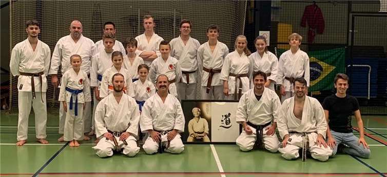 In Heers stand ein gemeinsames Training auf dem Programm. Fotos: privat