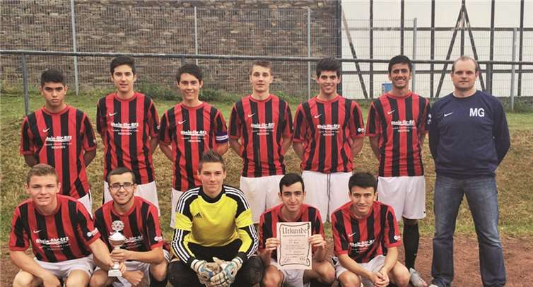 In Houverath schafften die B-Junioren der JSG Kripp/Remagen den Turniersieg.privat