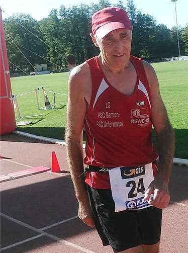 In Kandel sicherte sich Robert Gotto Silber bei den Deutschen Meisterschaften.