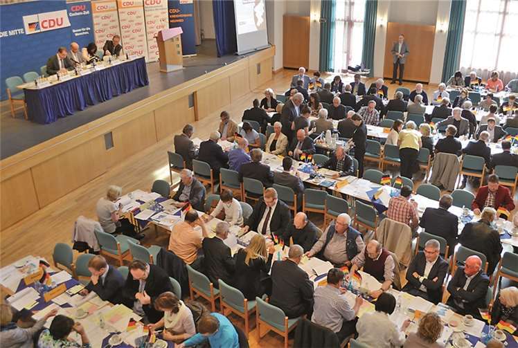 In Kottenheim fand der Bezirksparteitag der CDU statt. privat