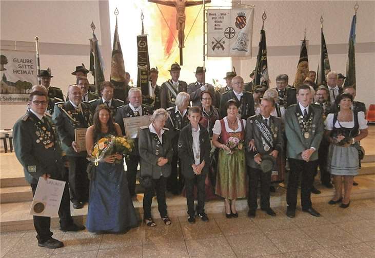 In Kurtscheid fand das Bezirksfest des Schützenbezirks Wied statt.  Privat