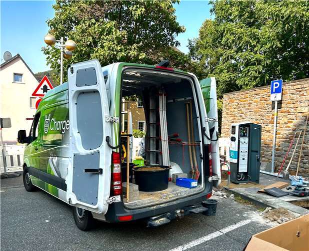 In Lahnstein wurden fünf Ladesäulen für Elektroautos an verschiedenen Standorten im Stadtgebiet installiert. Foto: Mira Bind / Stadtverwaltung Lahnstein