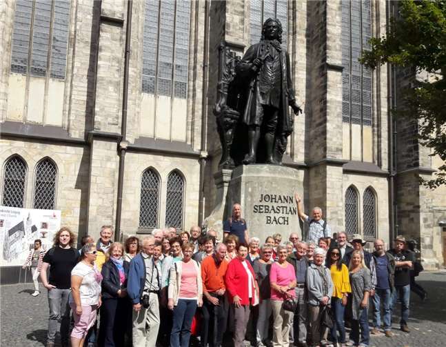 In Leipzig bekamen die Chormitglieder jede menge Informationen u. a. zu J. S. Bach und seinem Wirken als Thomaskantor. Privat