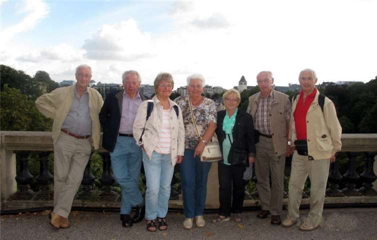 In Luxemburg wartete ein interessantes Besichtigungsprogramm auf die Bandorfer. privat