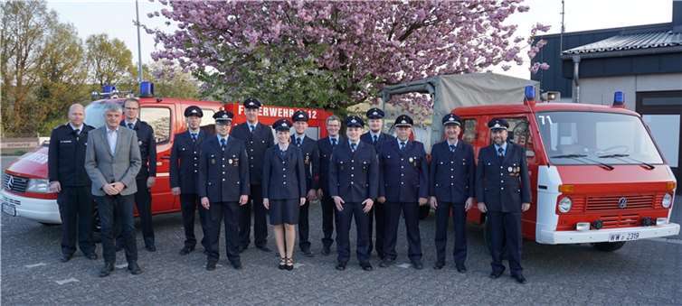 In Maxsain wurde Dennis Scharfenkamp zum stellvertrendenden Wehrführer gewählt.  Foto: privat