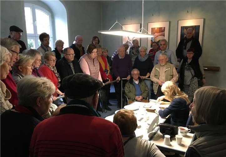 In Meißen wurde die berühmte Porzellanmanufaktur besichtigt. privat