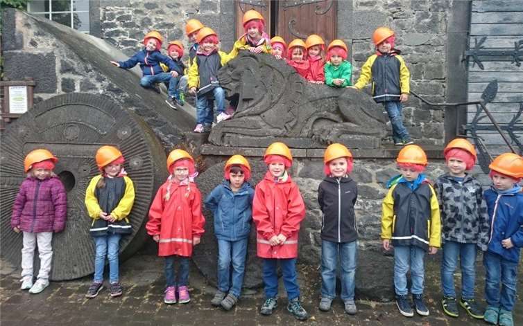 In Mendig gab es für die Kindergartenkinder viel zu entdecken.privat