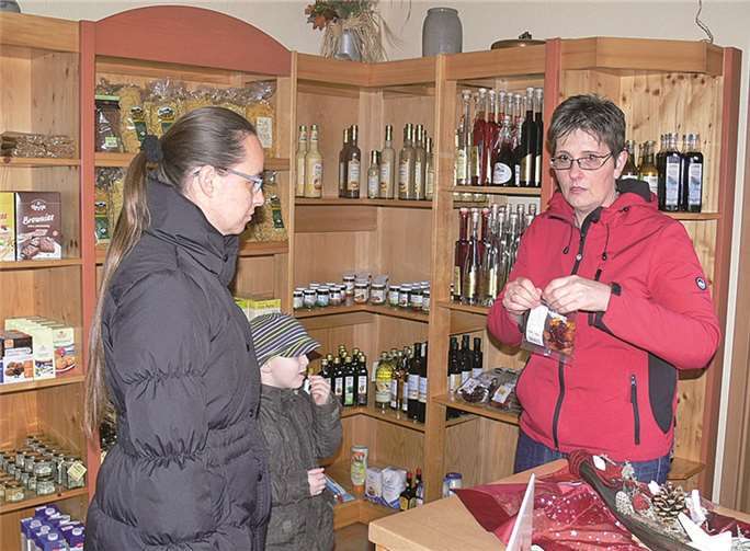 In „Michels Hofladen“ konnte man sich mit ebenso zahlreichen leckeren wie gesunden Gaumenfreuden eindecken.