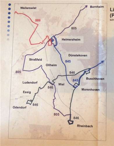 In Miel soll es alsbald eine neue Busverbindung geben. privat