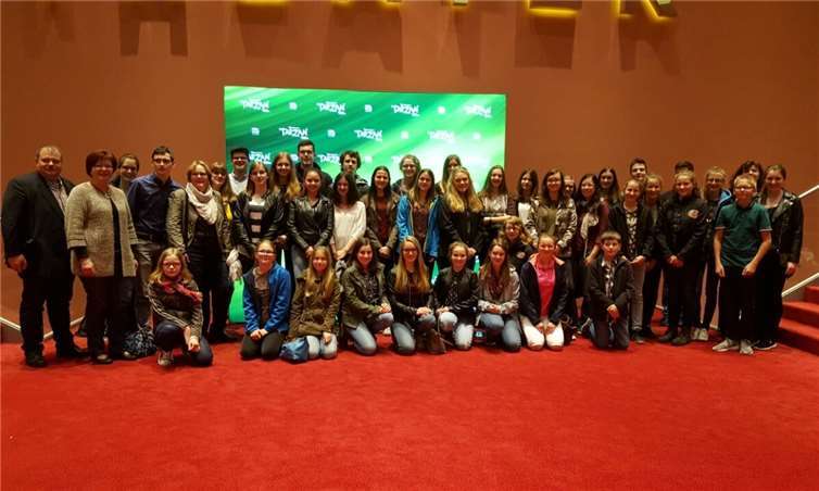 In Oberhausen tauchten die Jugendlichen aus dem Kreis Ahrweiler ein in die faszinierende Welt des Musicals.  privat