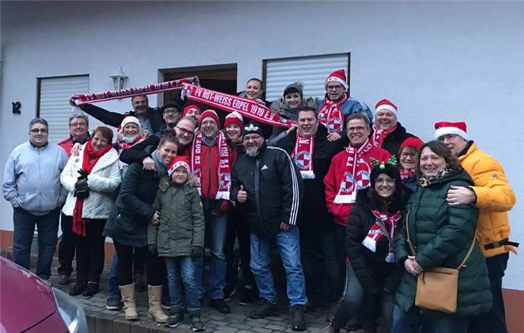 In Orsberg startete der Fan-Club zu seiner Wanderung. Foto: privat