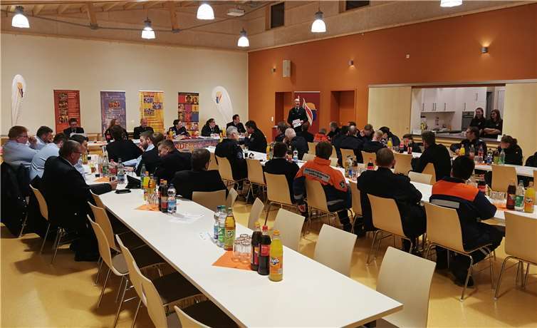 In Reifferscheid kamen die Vertreter die Jugendfeuerwehren im Kreis Ahrweiler zusammen. Foto: privat