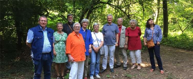 In Rolandseck erlebten die Gäste beim Ausflug des Kunstvereins Montabaur Farben und Natur. Ingrid Vogt