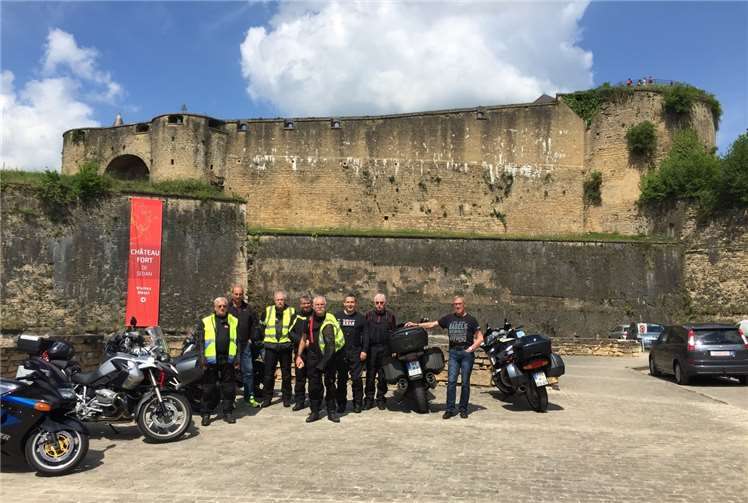 In Sedan durfte die Besichtigung der mittelalterlichen Burganlage nicht fehlen.privat