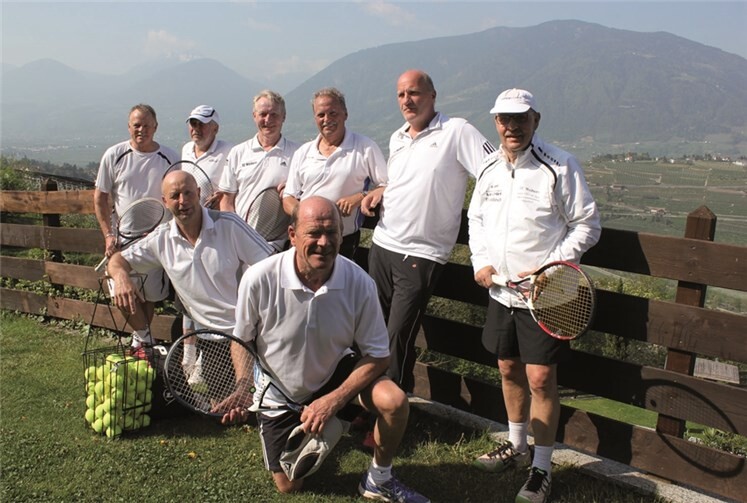 In Südtirol konnten sich die Herren 55 auf ihren Einstand in der Rheinlandliga vorbereiten. privat