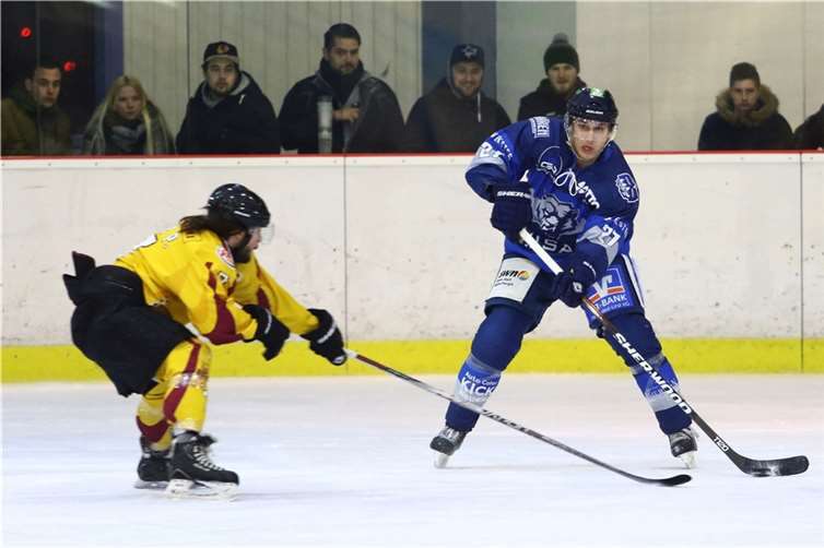 In Torlaune: Michael Trimboli hat in den beiden Partien gegen Diez-Limburg und Neuss dreimal getroffen. Foto: Privat