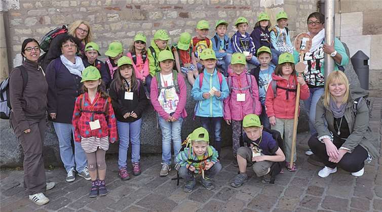 In Trier besichtigten die „Schlaufüchse“ zunächst den Dom. privat