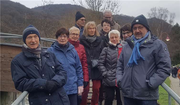 In Waldbreitbach gab es für die Wanderer einiges zu sehen. Fotos: privat