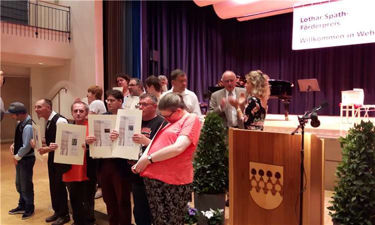 In Wehr wurde der Lothar-Spät-Förderpreis 2018 vergeben.privat