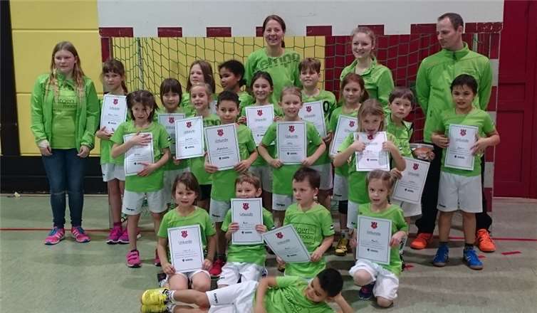 In Welling waren die Grün-Weißen mit zwei Mannschaften vertreten.privat