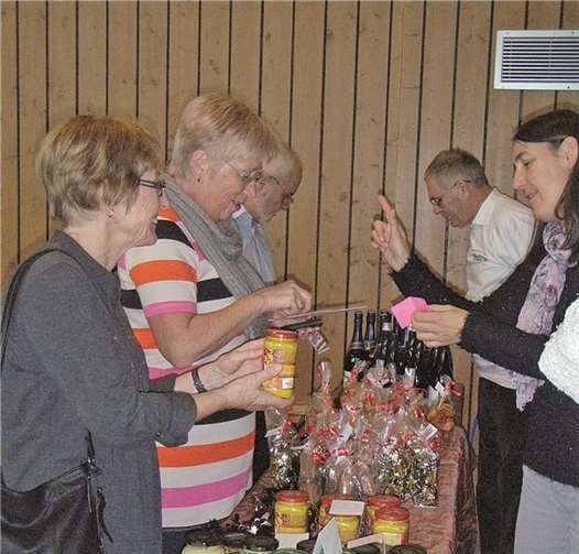 In Wolken gab es schöne Produkte zu erstehen.privat