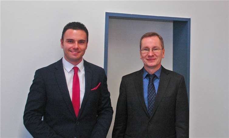 In Zukunft gemeinsam für die Stadt Sinzig: Andreas Geron und Christian Weidenbach.BL