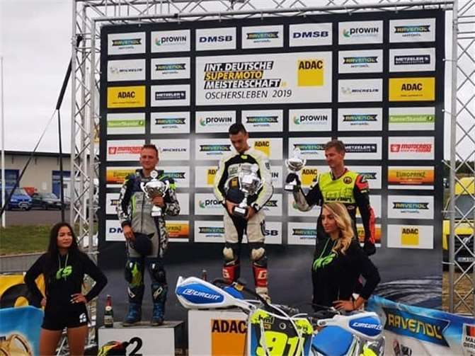 In beiden Rennen kämpfte sich Kevin Röttger auf den 2. Platz. Fotos: privat