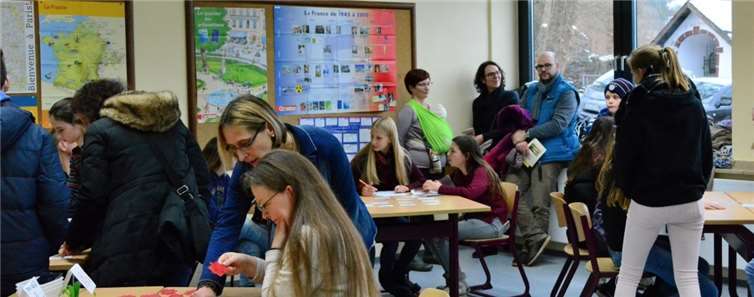 In beiden Schulen konnte man sich über die einzelnen Fächer informieren und Mitmachprojekte luden zum Verweilen ein. privat