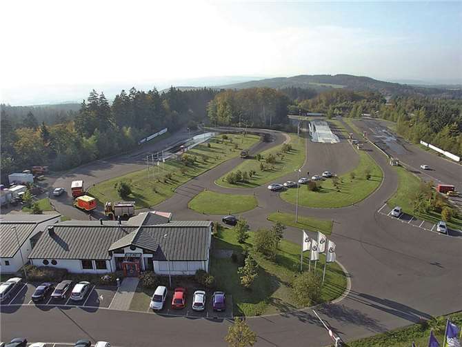 In besonderen Parcours wird das Reaktionsvermögen geprüft. privat