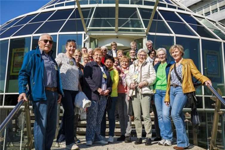 In dem ca. zweistündigen Programm wurden die Teilnehmer von dem zuständigen Personal über Organisation und die Betriebsabläufe informiert. Foto: privat