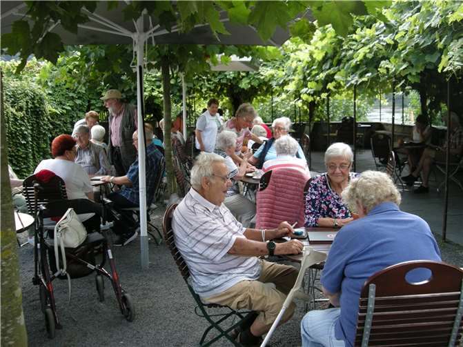 In dem neuen Café „Wolke 7“ wurde ein schöner nachmittag verbracht.Foto: privat