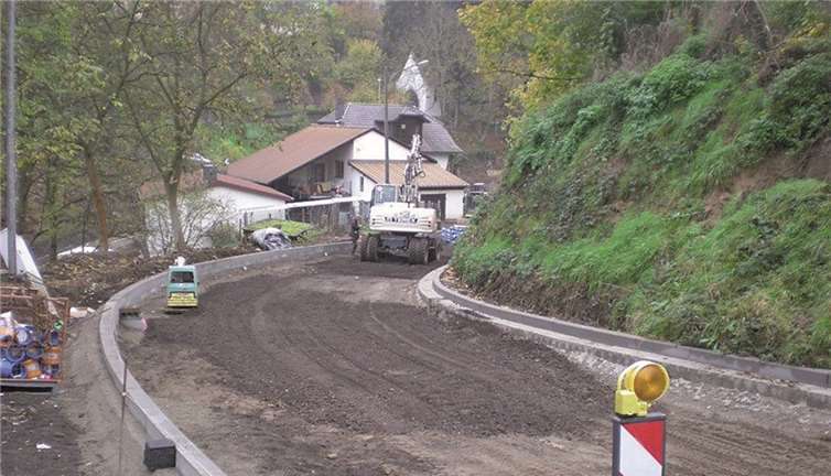 In den Bauabschnitten eins und zwei geht es gut voran.privat