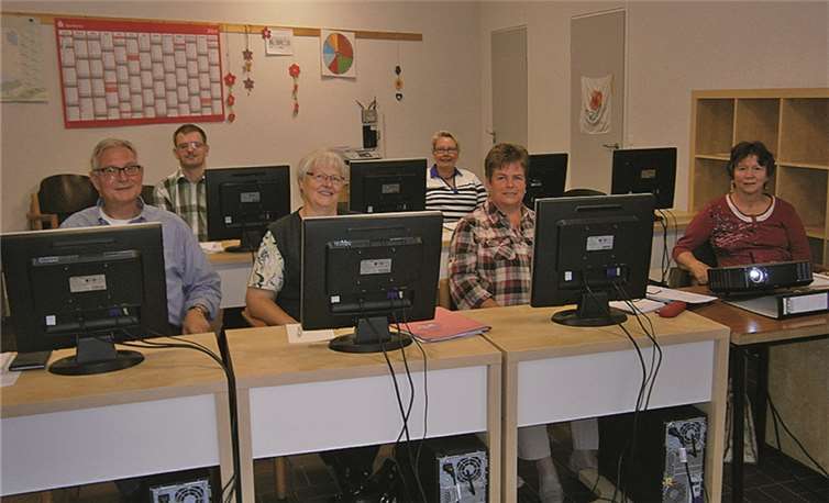 In den Computerkursen kann unter anderem der Umgang mit Word oder Excel erlernt werden.privat