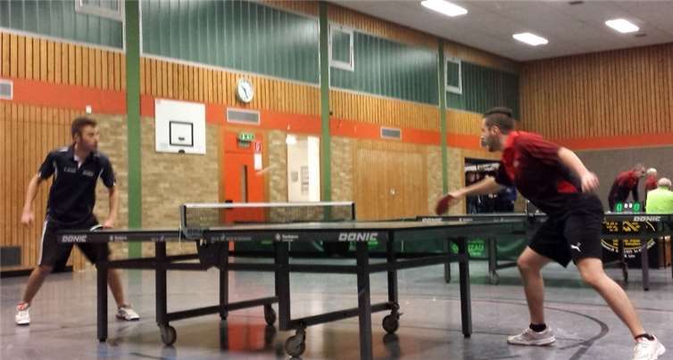 In den Einzeln wurde es immer wieder spannend.  privat