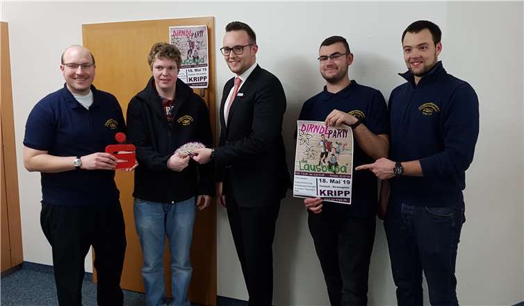 In den Filialen der Kreissparkasse Ahrweiler in Remagen und Kripp beginnt der Kartenvorverkauf für die Dirndl-Party des JGV Kripp.Foto: privat