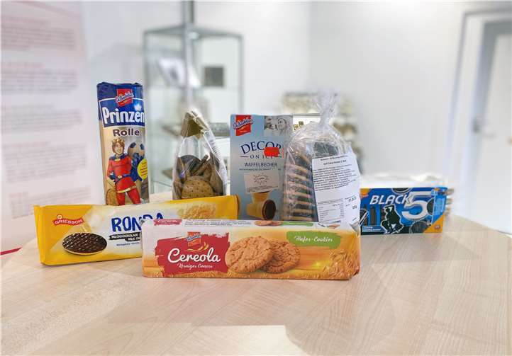 In den Paketen sind beispielsweise Kekse und Snacks kurz vor Ende des Mindesthaltbarkeitsdatums, mit hohem Bruchanteil oder beschädigter Verpackung enthalten.Foto: Griesson - de Beukelaer GmbH & Co. KG