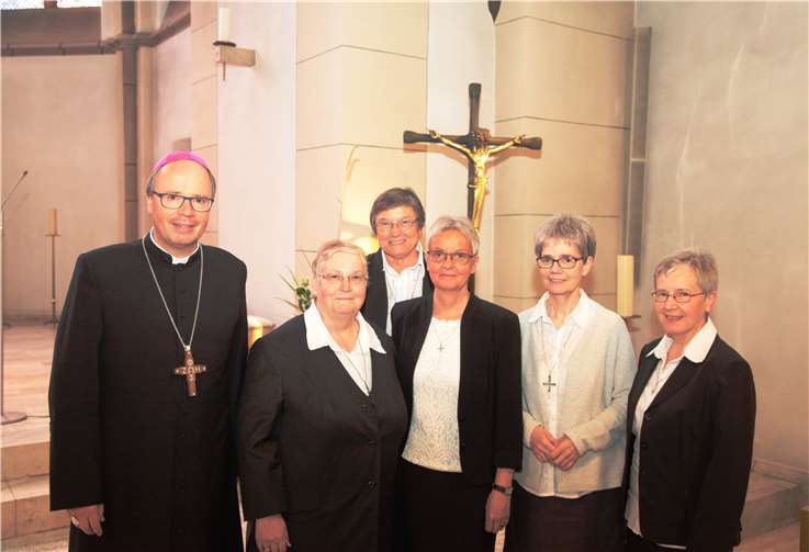 In den nächsten sechs Jahren leiten diese Schwestern die Geschicke der Ordensgemeinschaft der Waldbreitbacher Franziskanerinnen. HeribertFrieling