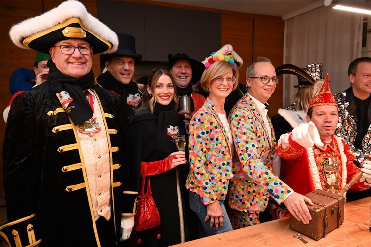 In den oberen Räumen ging es eng zu.