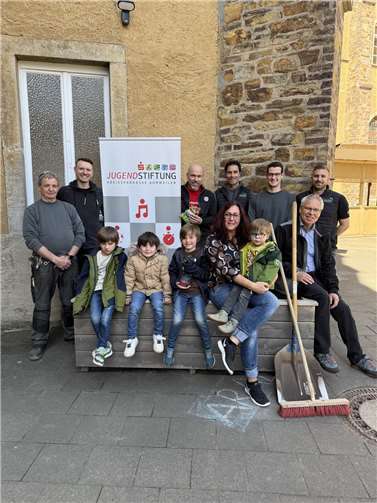 In den vergangenen Tagen und Wochen wurden die Hochbeete an die Kindergärten im Kreis Ahrweiler ausgeliefert. Foto: Marco Seydel