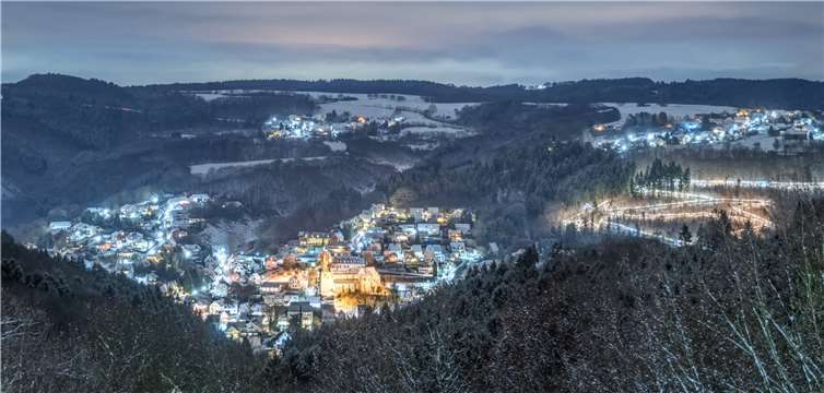 In der Adventszeit lohnt ein Besuch im Weihnachtsdorf Waldbreitbach.  Andreas Pacek / Touristik-Verband Wiedtal e.V.