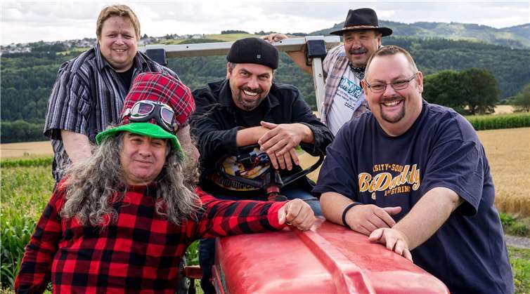 In der Alten Druckerei gibt es Eifelrock von Heavens A Beer.Dietmar Schäfer