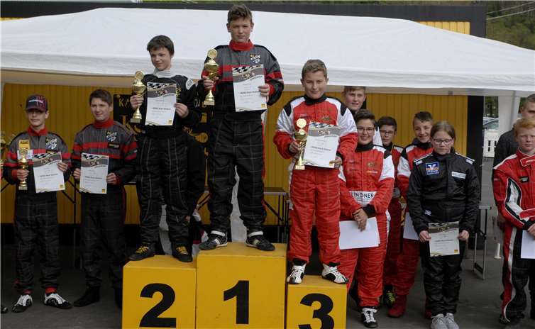 In der Altersklasse K4 schaffte es Maximilian Müller auf den dritten Platz.