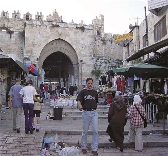 In der Altstadt von Jerusalem. privat