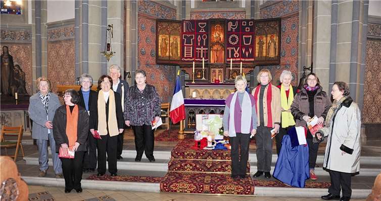 In der Brohler Pfarrkirche fand die ökumenische Weltgebetstagsfeier statt. RÜ